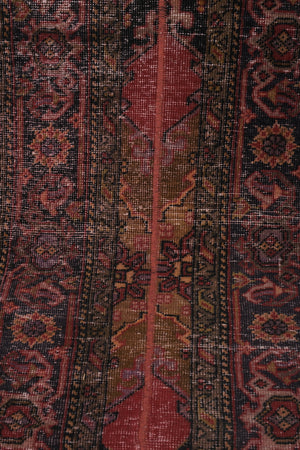 Vintage Turkish Runner Rug 2'1'' x 13'3''