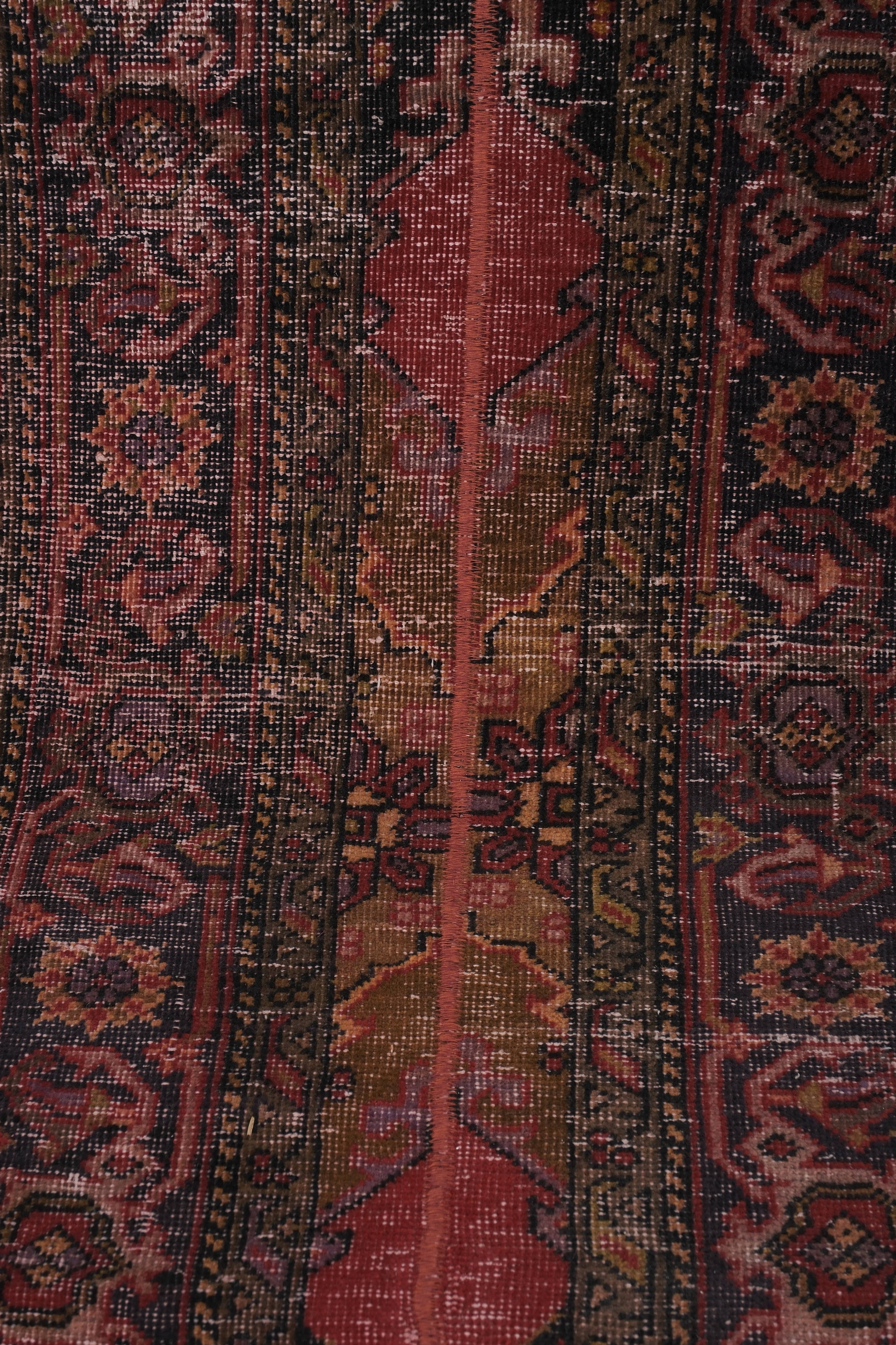 Vintage Turkish Runner Rug 2'1'' x 13'3''