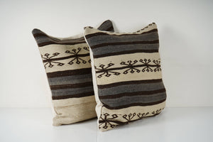 Kilim Pillow Cover Set of 2 | 24'' x 24''