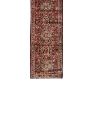 Vintage Caucasian Runner Rug 2'9'' x 12'7''