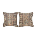 Rug Pillow Cover Set of 2 | 18'' x 18''