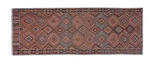 Vintage Kars Kilim Rug 4'4'' x 11'10''