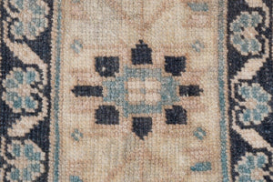 Vintage Turkish Karapinar Rug 34'' x 57''