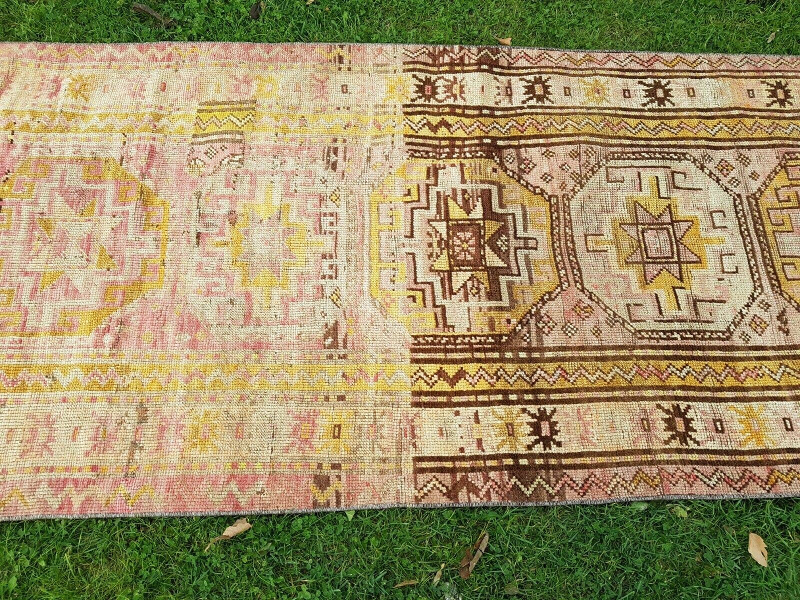 Vintage Caucasian Rug 3'2'' x 7'9''