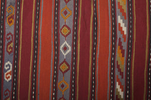 Vintage Turkish Kilim Runner 2'5'' x 22'6''