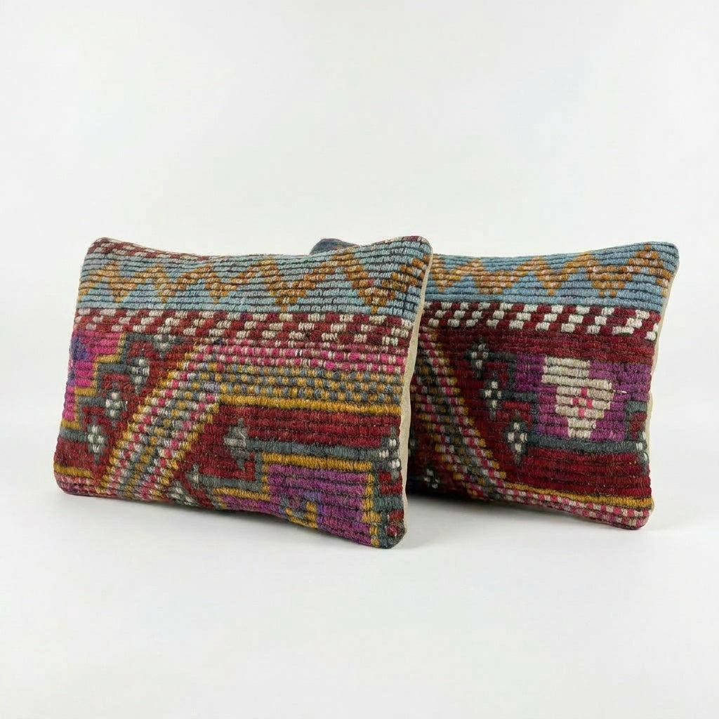 Kilim Pillow Cover Set of 2 | 14'' x 20''