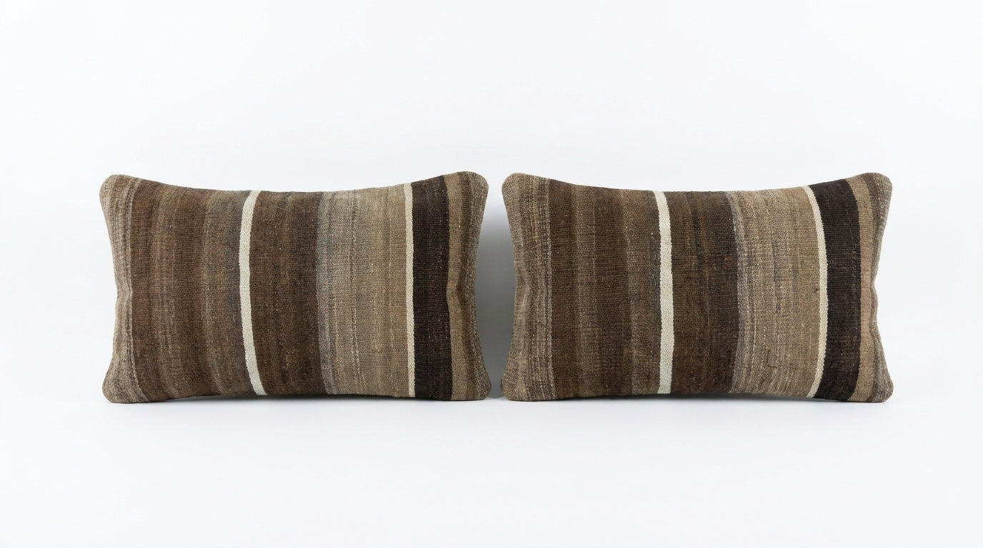Kilim Pillow Cover Set of 2 | 11'' x 20''