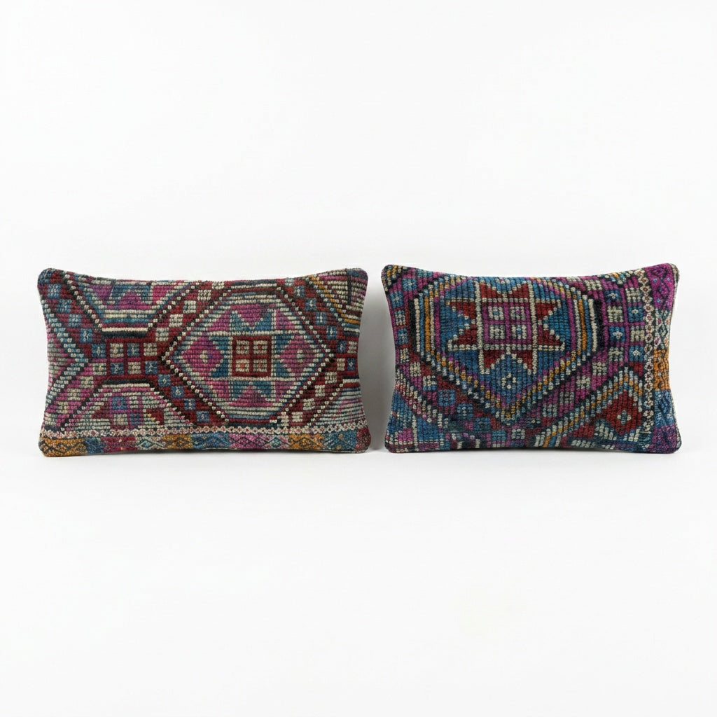 Kilim Pillow Cover Set of 2 | 14'' x 20''