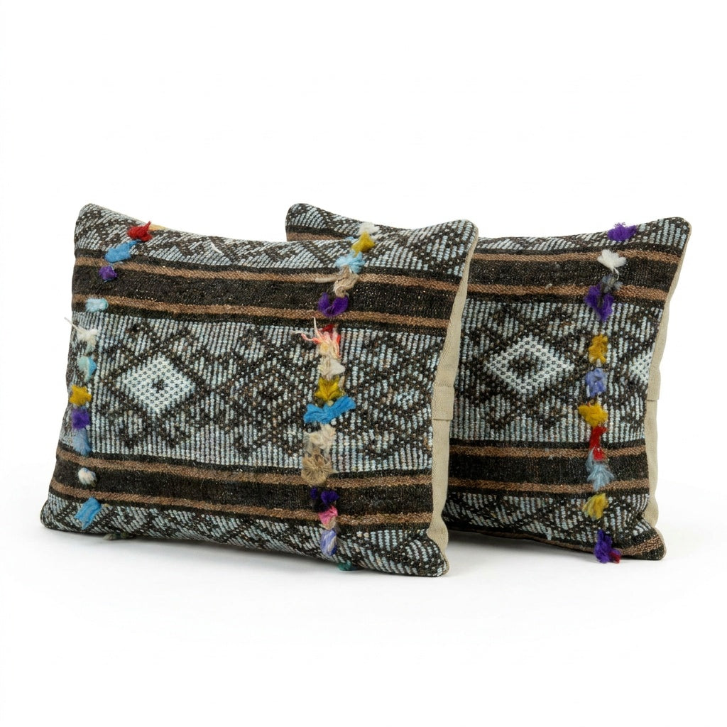 Kilim Pillow Cover Set of 2 | 14'' x 20''