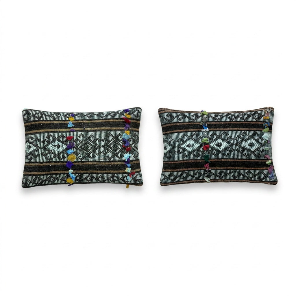 Kilim Pillow Cover Set of 2 | 16'' x 24''