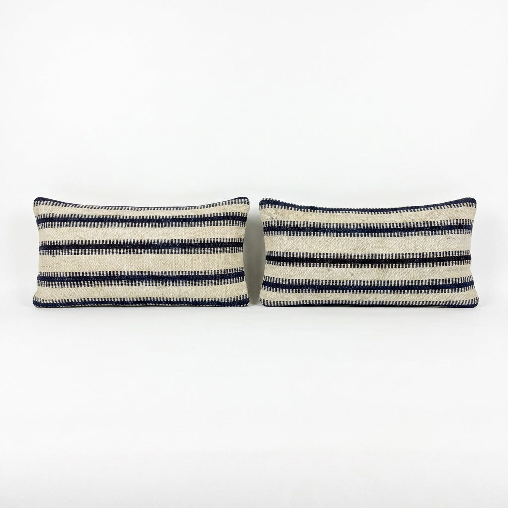 Kilim Pillow Cover Set of 2 | 10'' x 20''