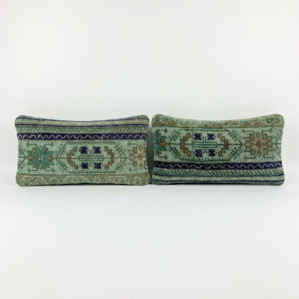 Kilim Pillow Cover Set of 2 | 11'' x 20''