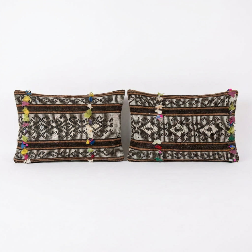 Kilim Pillow Cover Set of 2 | 16'' x 24''