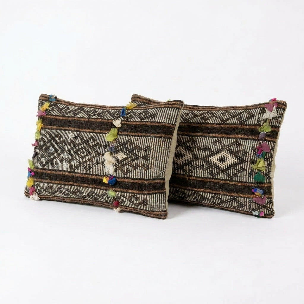 Kilim Pillow Cover Set of 2 | 16'' x 24''