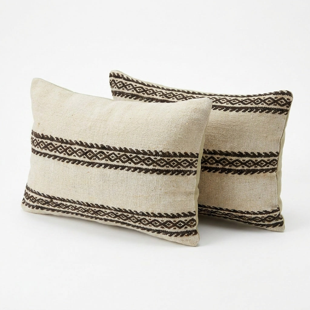 Kilim Pillow Cover Set of 2 | 14'' x 20''