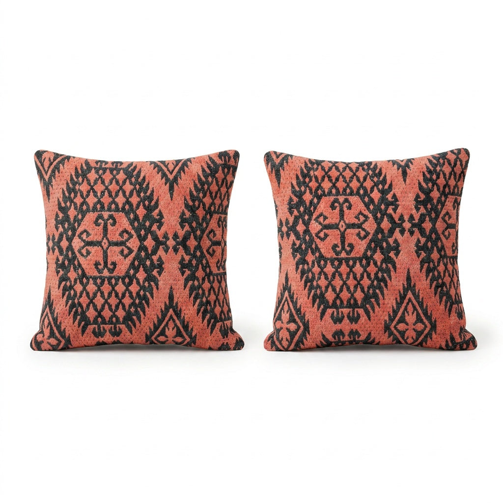 Kilim Pillow Cover Set of 2 | 16'' x 16''