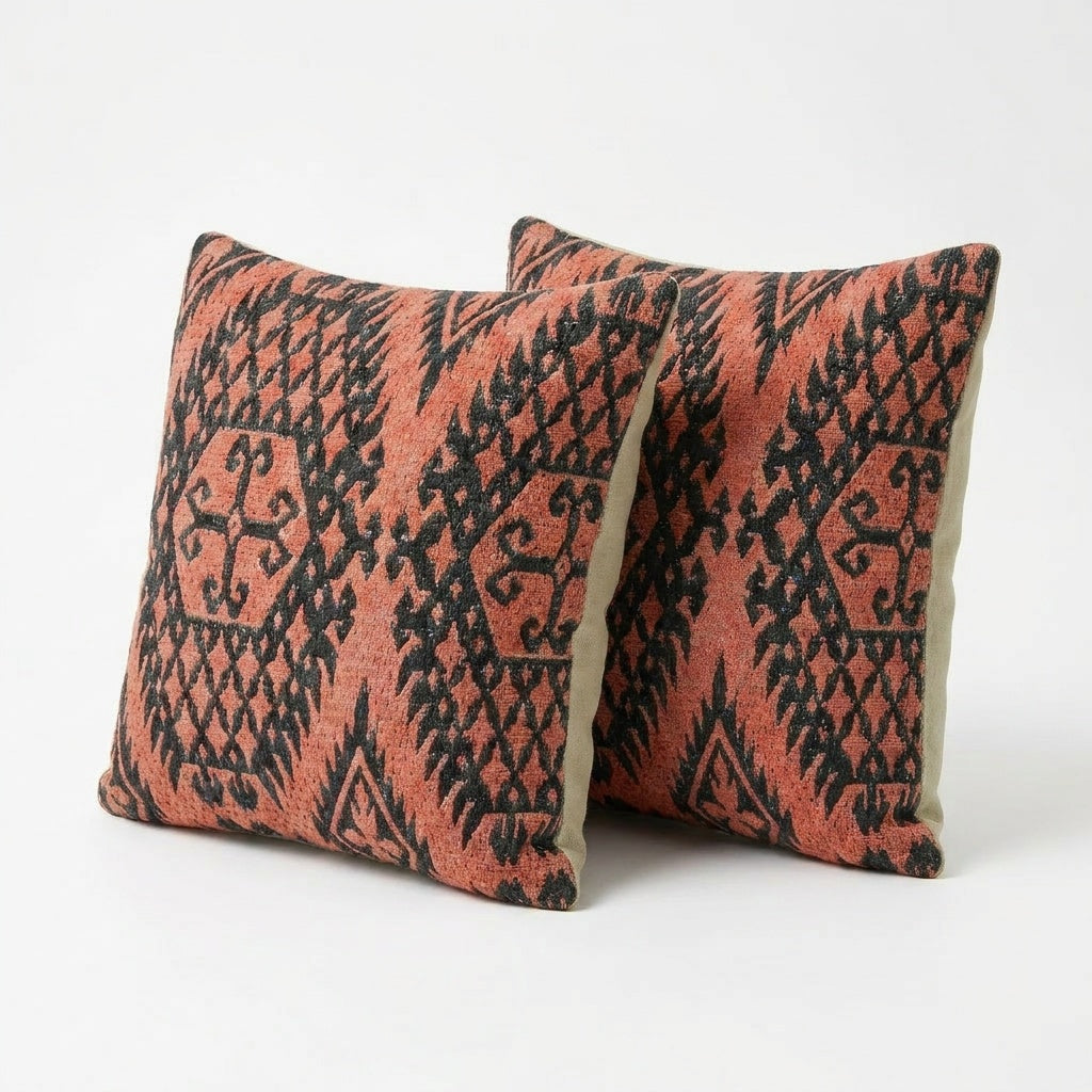 Kilim Pillow Cover Set of 2 | 16'' x 16''