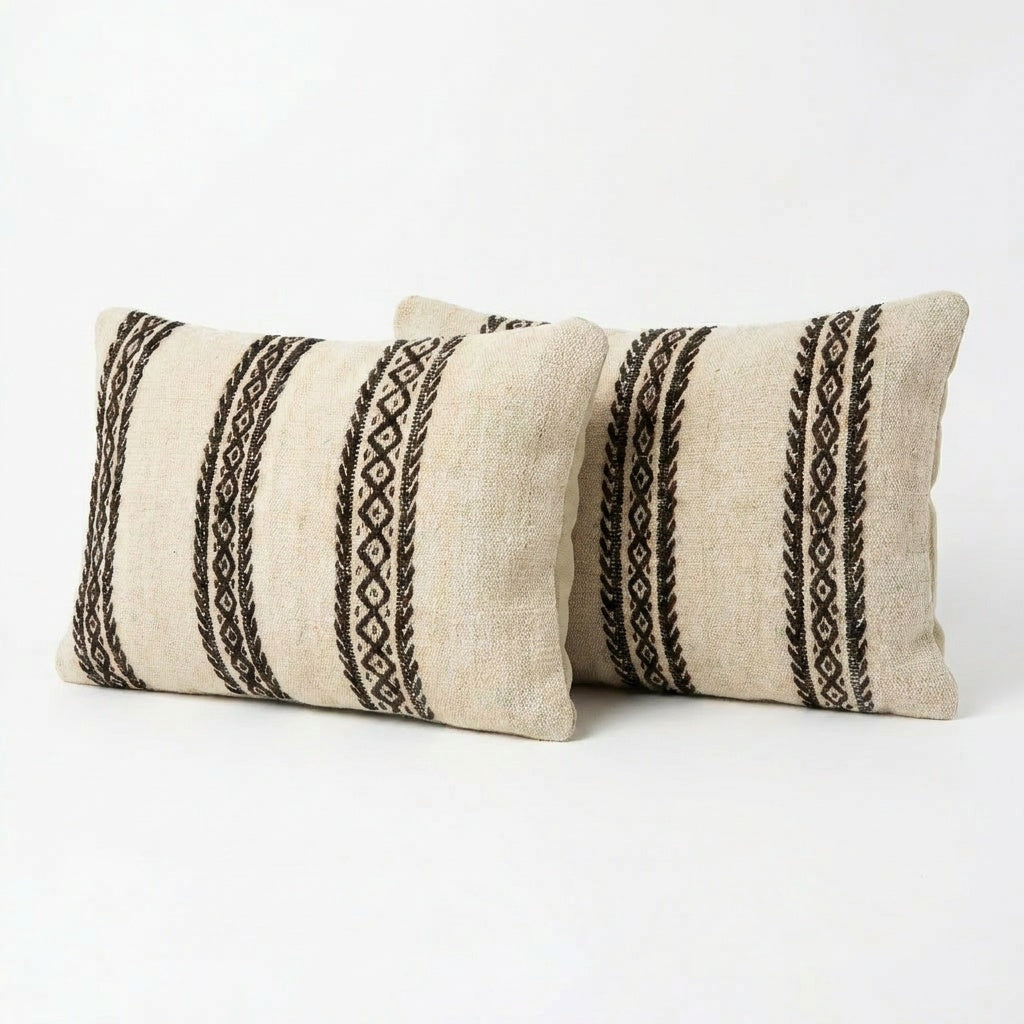 Kilim Pillow Cover Set of 2 | 14'' x 20''