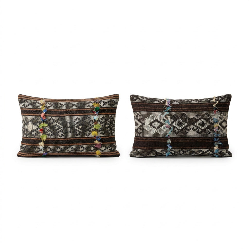 Kilim Pillow Cover Set of 2 | 14'' x 24''