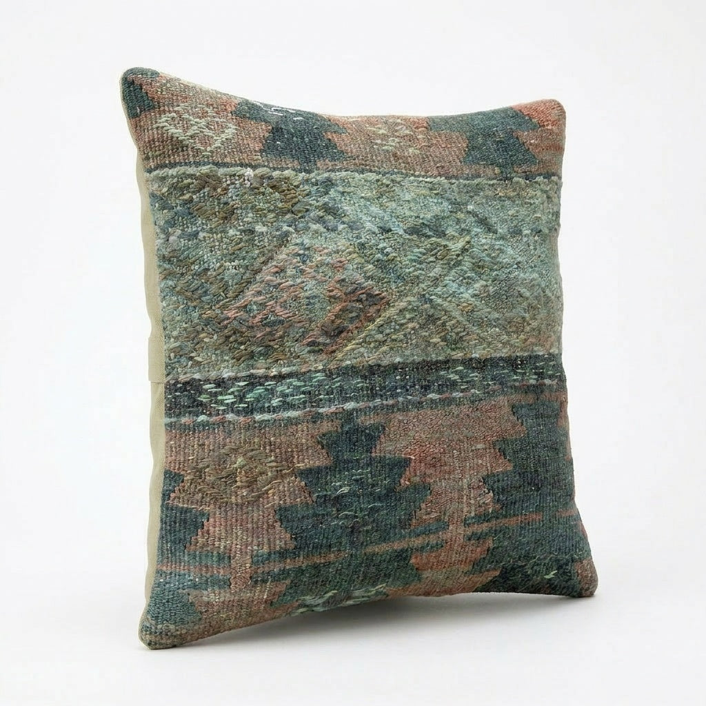 Kilim Pillow Cover | 16'' x 16''