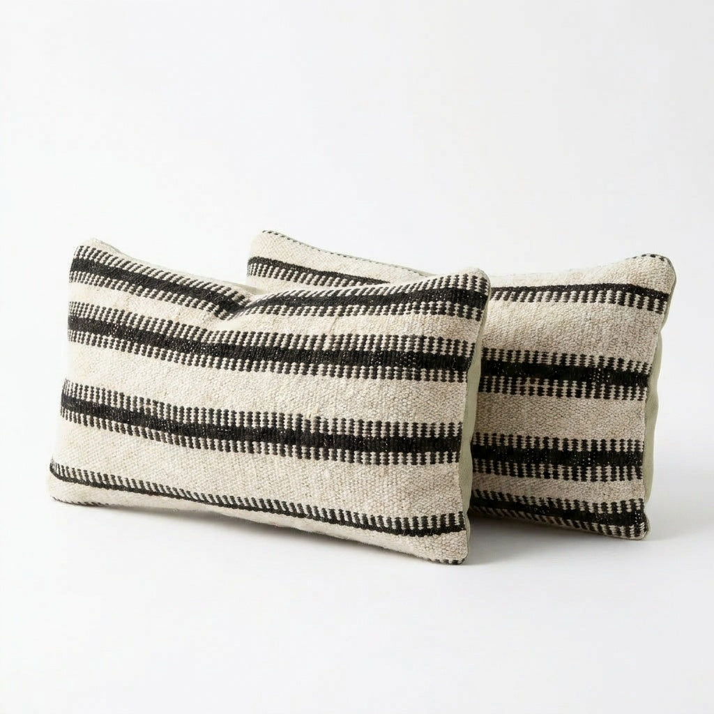 Kilim Pillow Cover Set of 2 | 10'' x 20''