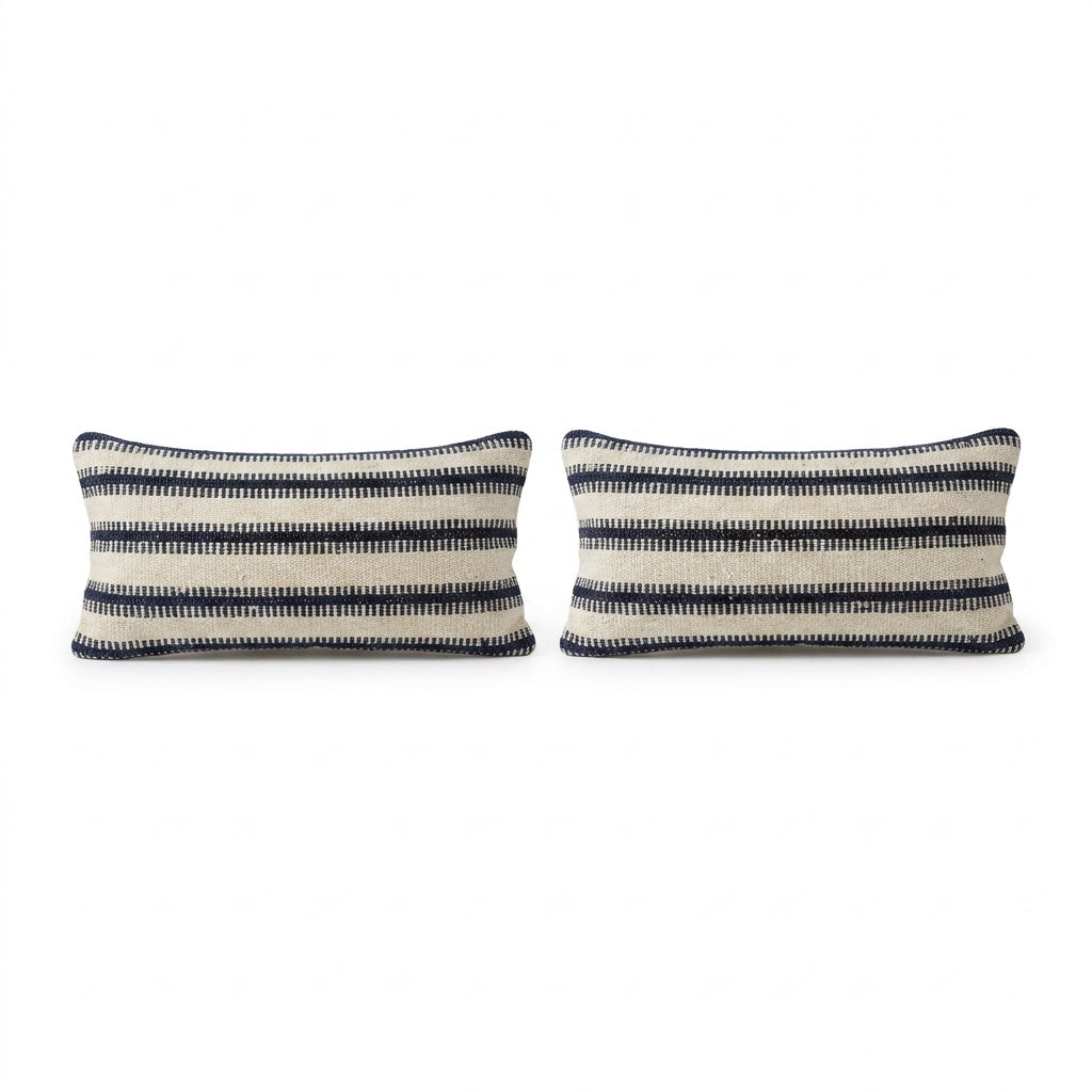 Kilim Pillow Cover Set of 2 | 10'' x 20''