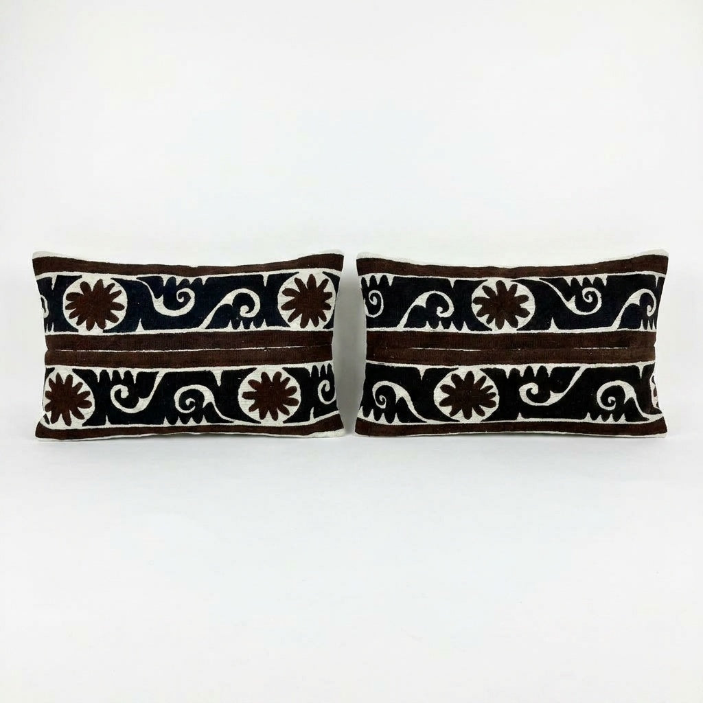 Suzani Pillow Cover Set of 2 | 16'' x 24''