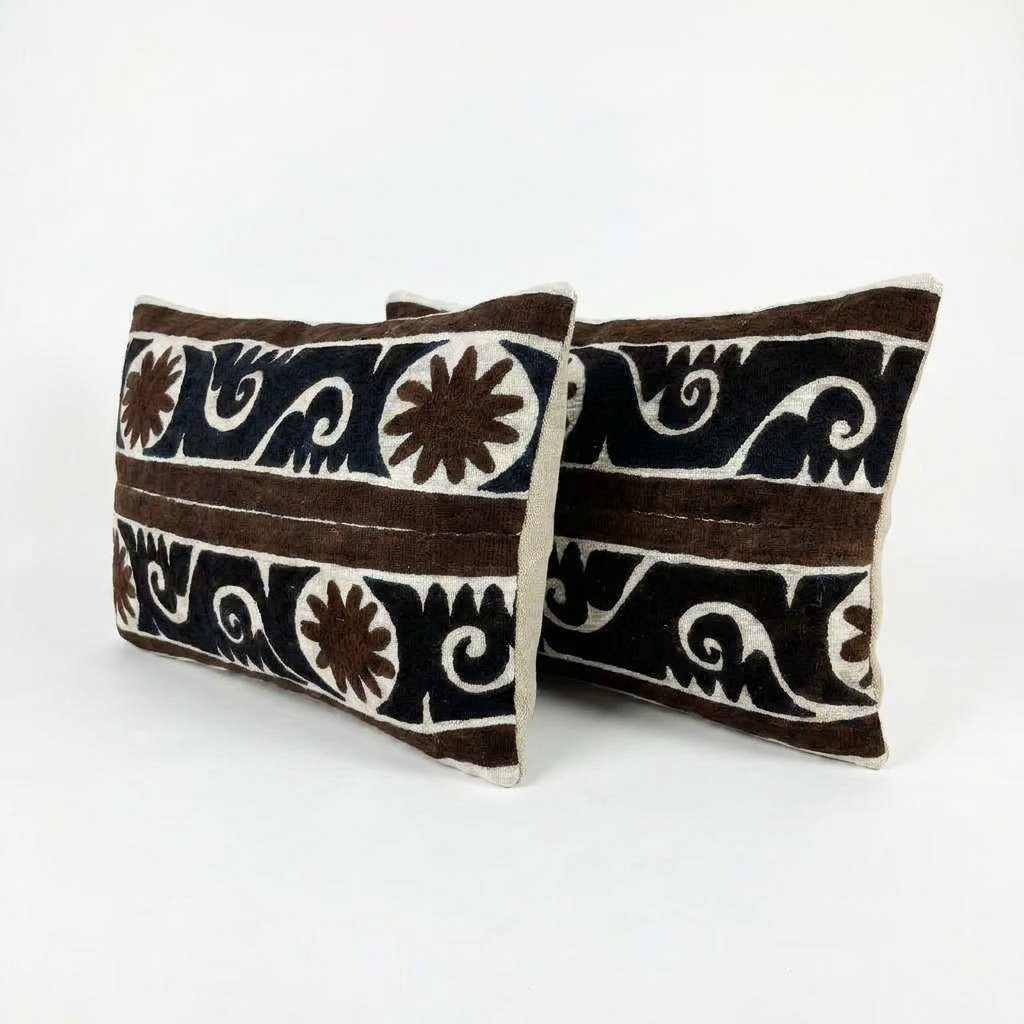 Suzani Pillow Cover Set of 2 | 16'' x 24''