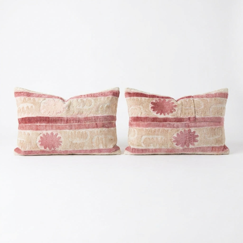 Suzani Pillow Cover Set of 2 | 17'' x 24''
