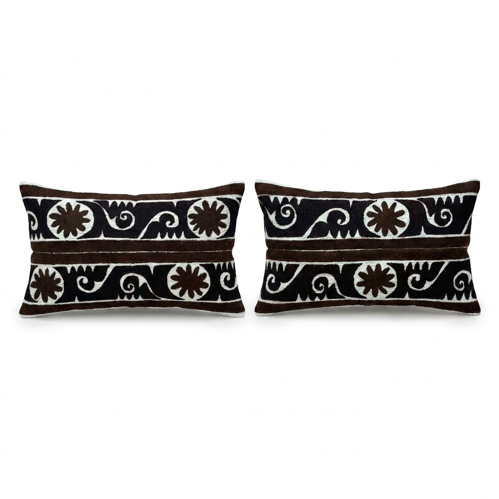 Suzani Pillow Cover Set of 2 | 15'' x 24''