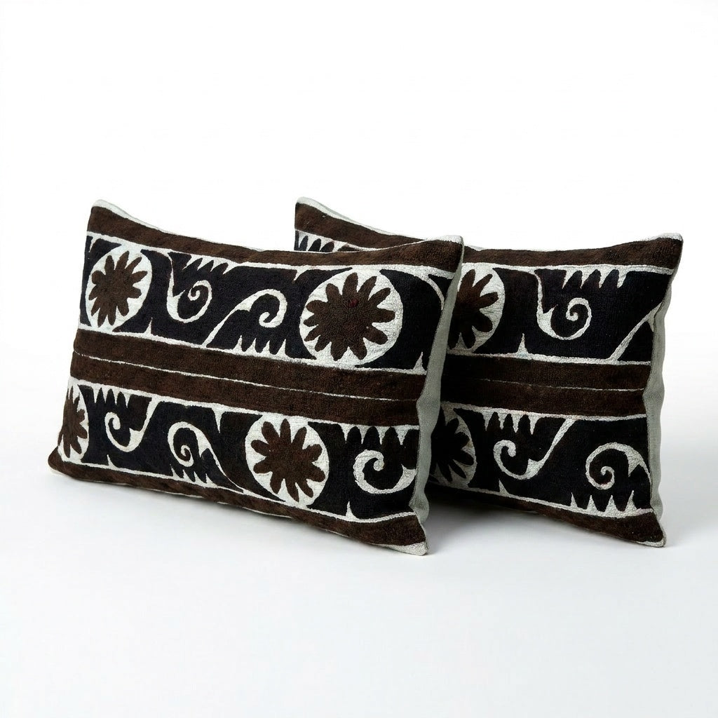 Suzani Pillow Cover Set of 2 | 15'' x 24''