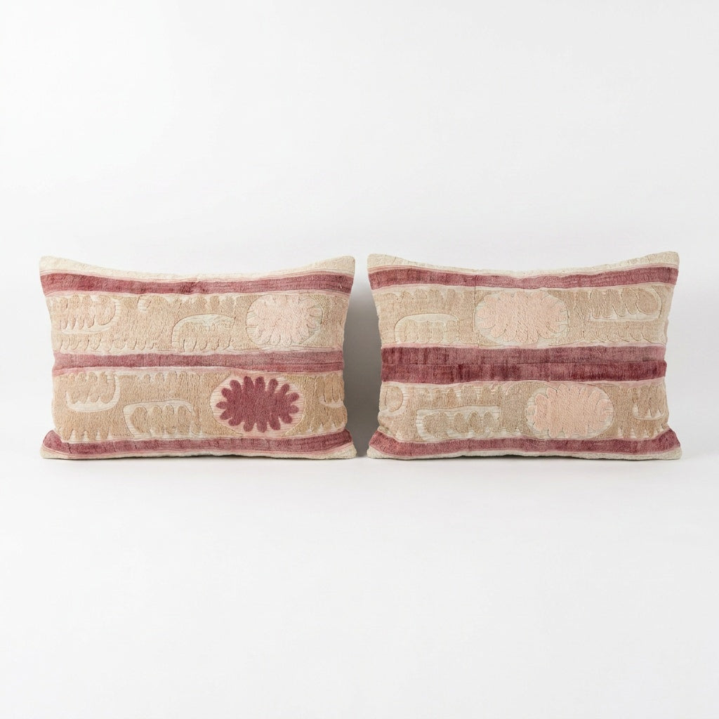 Suzani Pillow Cover Set of 2 | 16'' x 24''