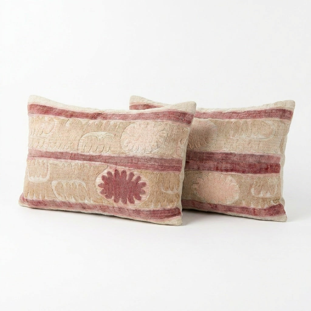 Suzani Pillow Cover Set of 2 | 16'' x 24''