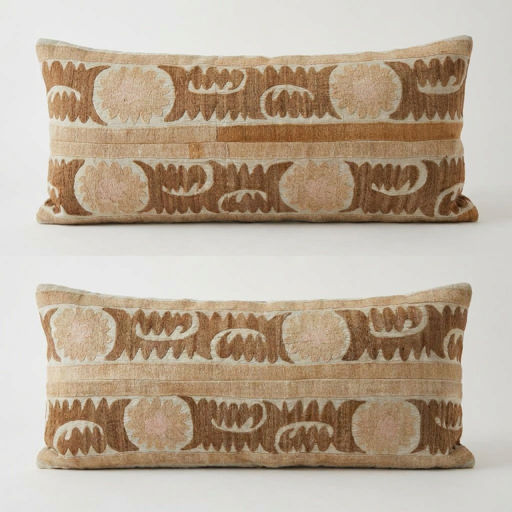 Suzani Pillow Cover Set of 2 | 16'' x 36''