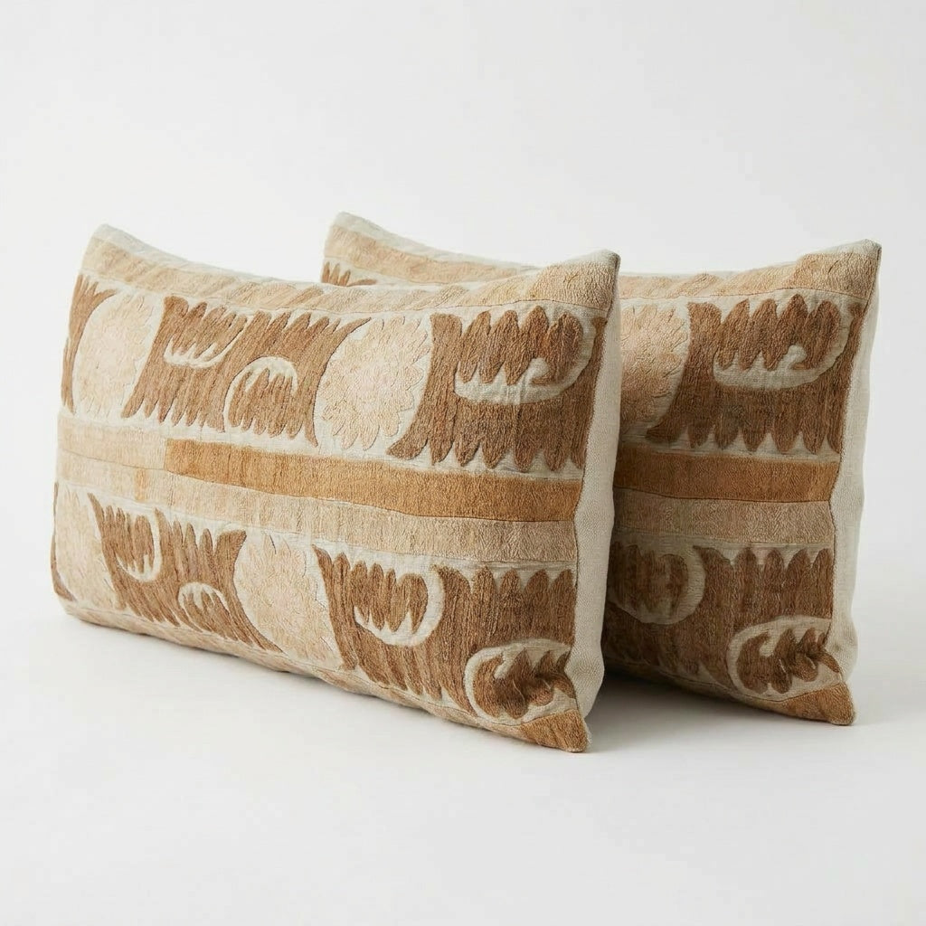 Suzani Pillow Cover Set of 2 | 16'' x 36''