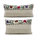Suzani Pillow Cover Set of 2 | 11'' x 19''