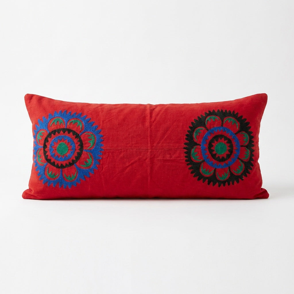 Suzani Pillow Cover | 13'' x 27''