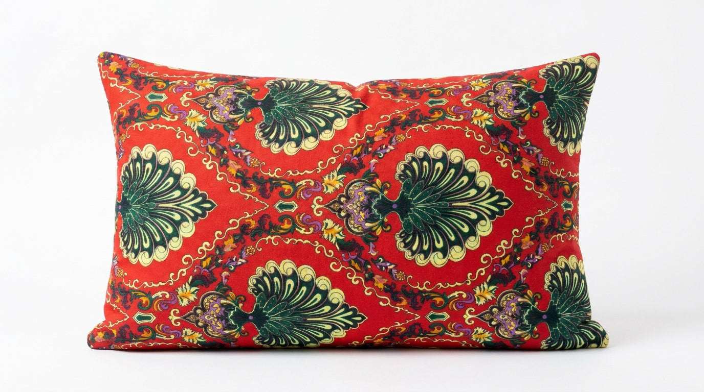 Turkish Velvet Pillow Cover | 15'' x 23''