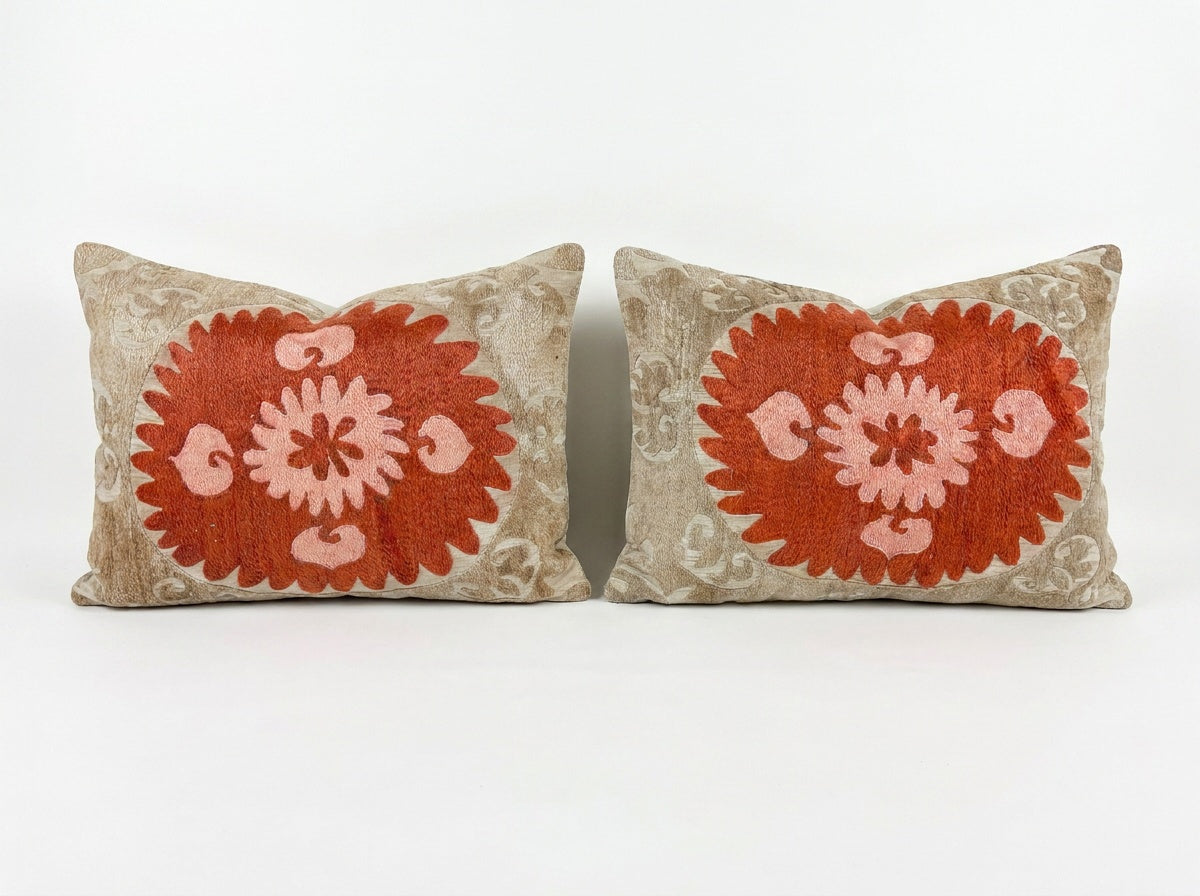 Suzani Pillow Cover Set of 2 | 24'' x 28''