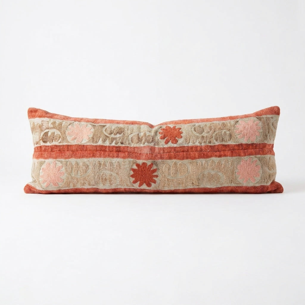 Suzani Pillow Cover | 13'' x 48''