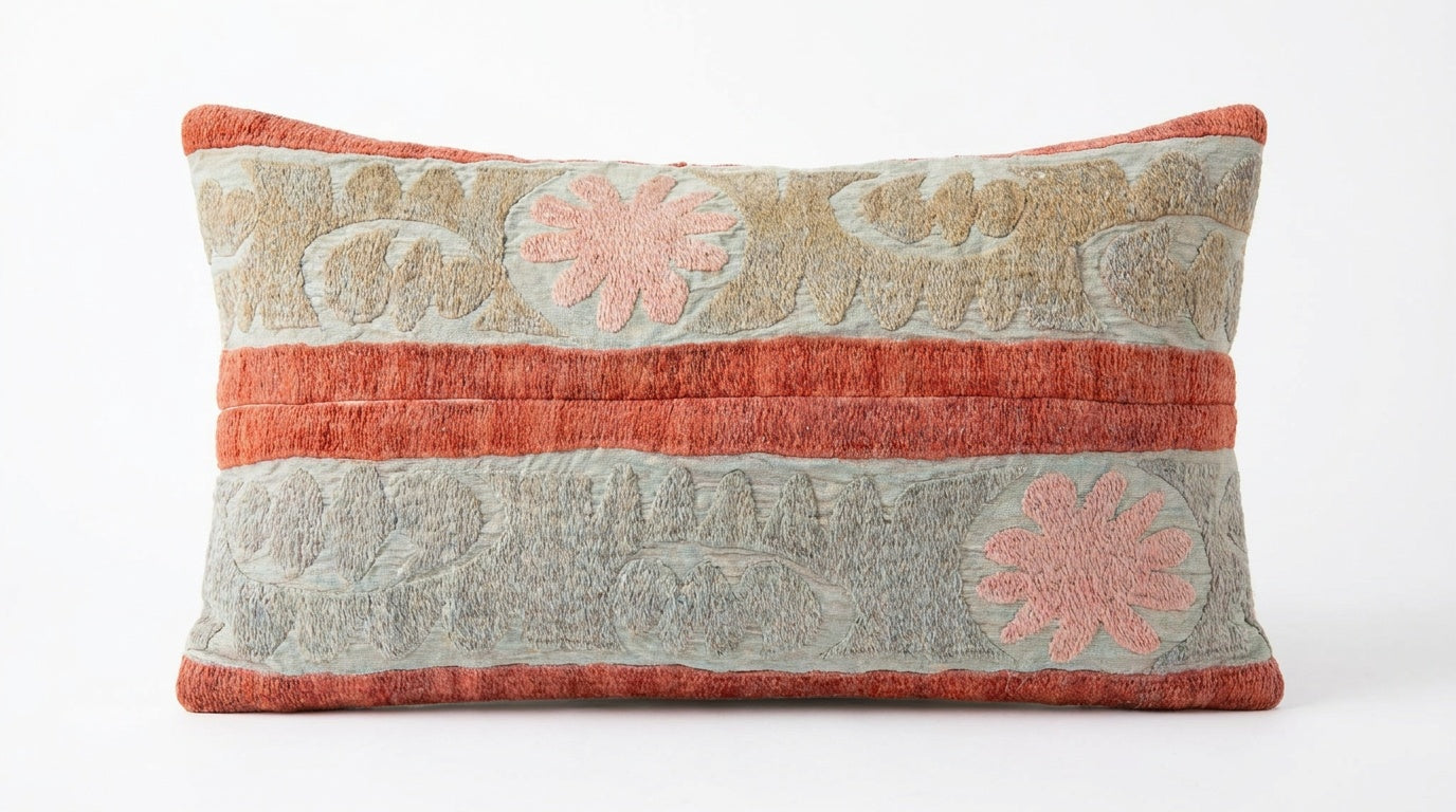 Suzani Pillow Cover | 13'' x 22''