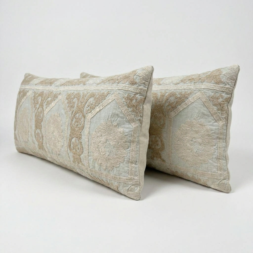 Suzani Pillow Cover Set of 2 | 16'' x 39''