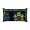 Uzbek Suzani Pillow Cover 11'' x 20''