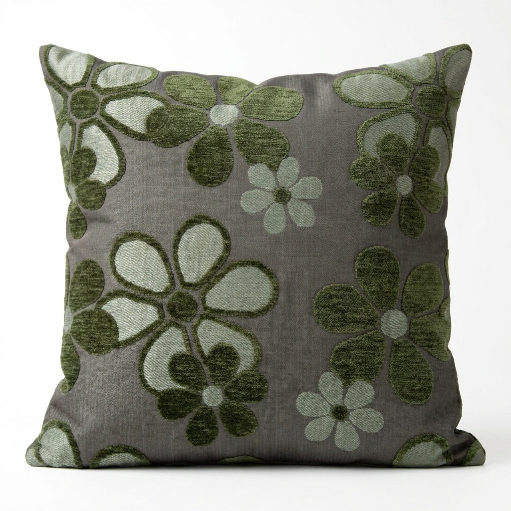 Uzbek Suzani Pillow Cover 17'' x 17''