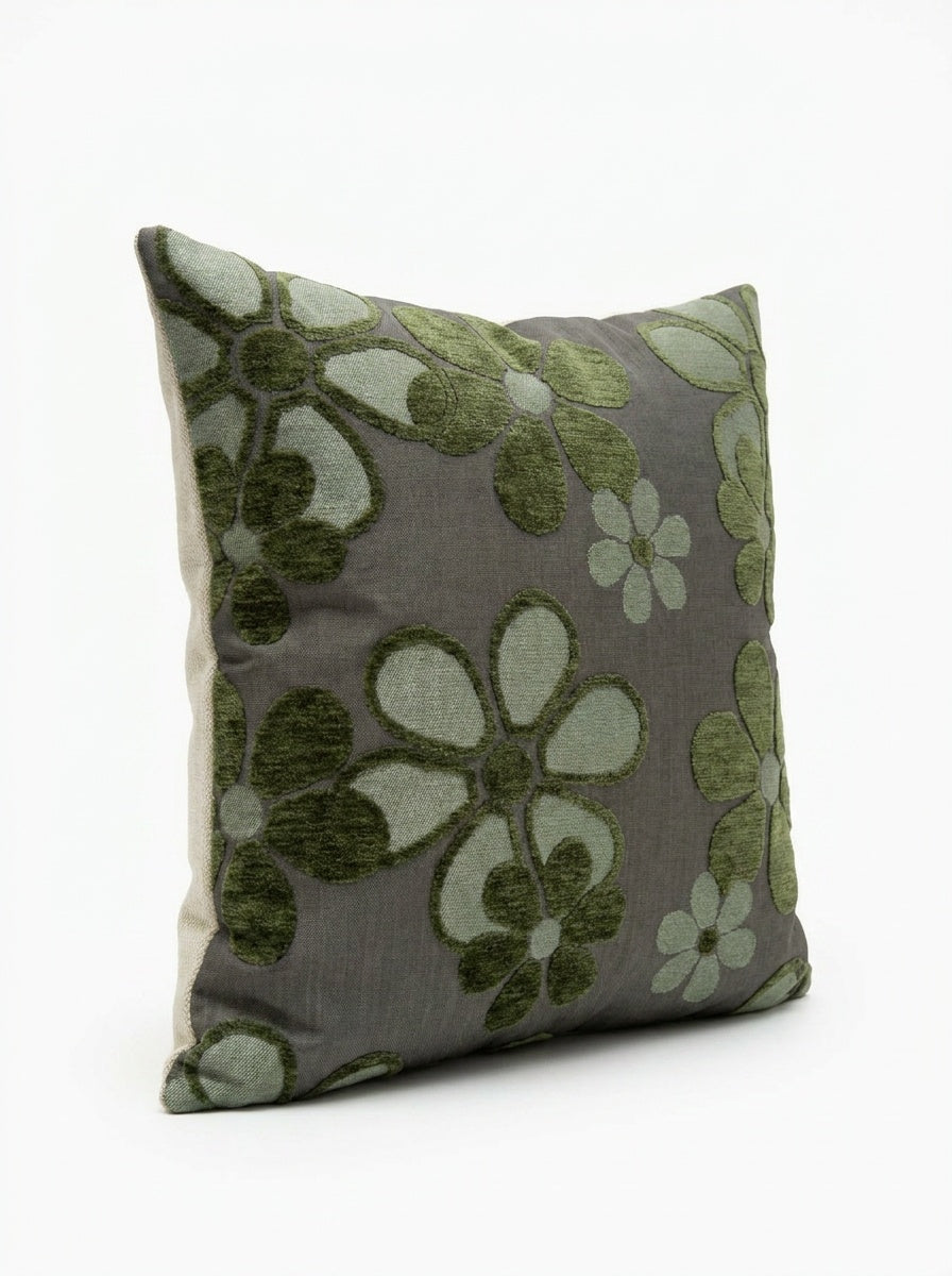 Uzbek Suzani Pillow Cover 17'' x 17''