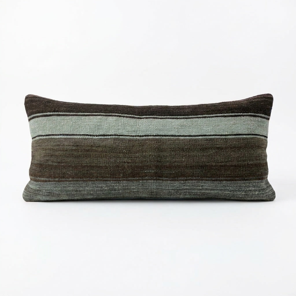 Turkish Kilim Bedding Pillow Cover 17'' x 39''