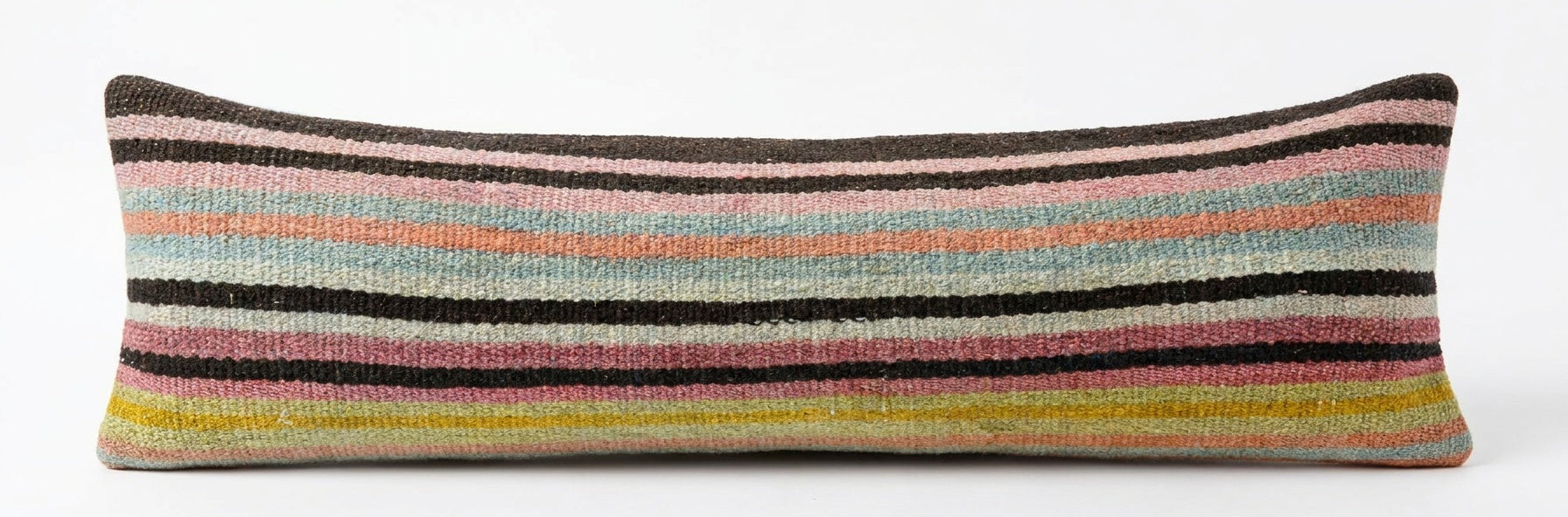 Turkish Kilim Pillow Cover 9'' x 22''