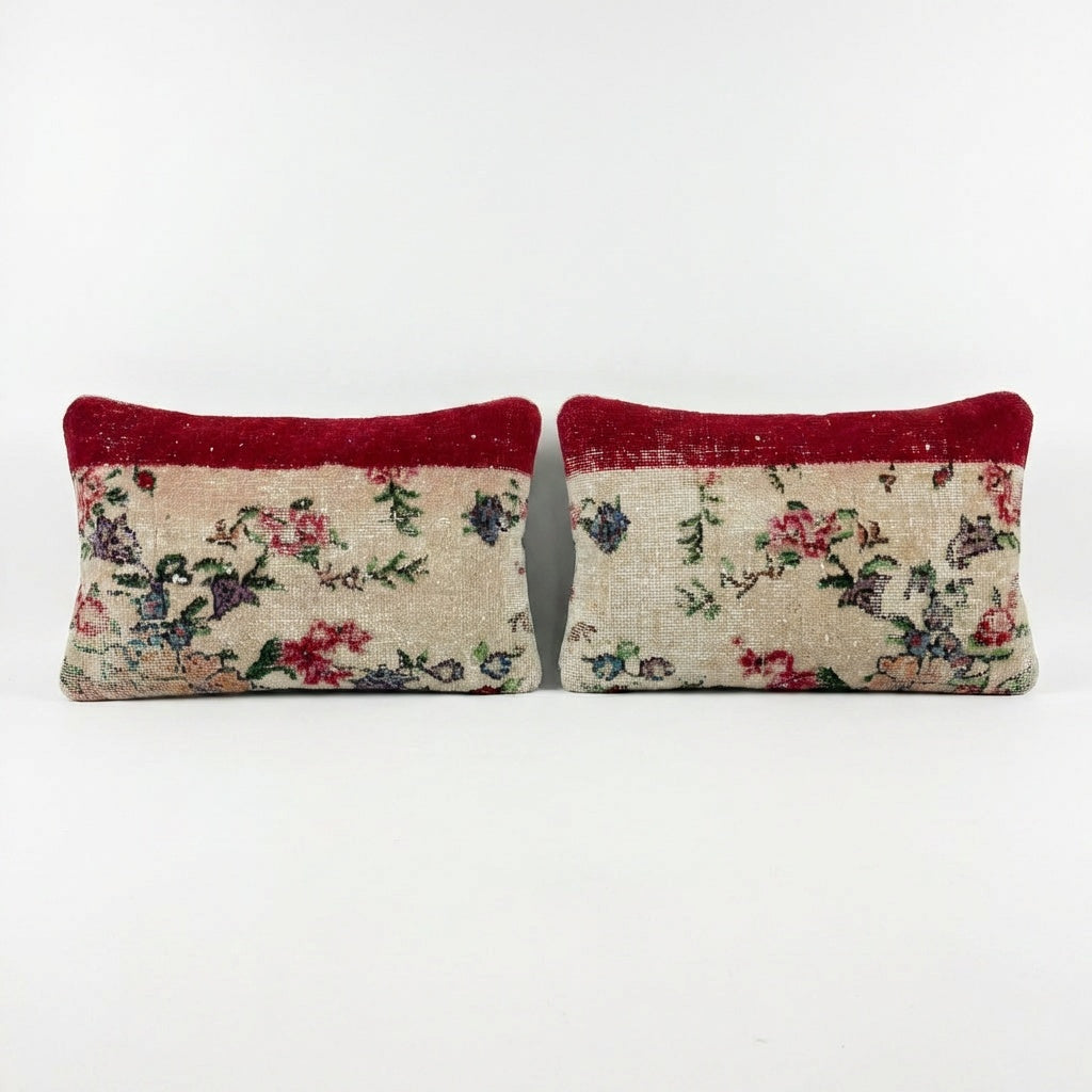 Rug Pillow Cover Set of 2 | 16'' x 24'' - Main