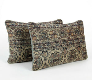 Rug Pillow Cover Set of 2 | 16'' x 24'' - Right