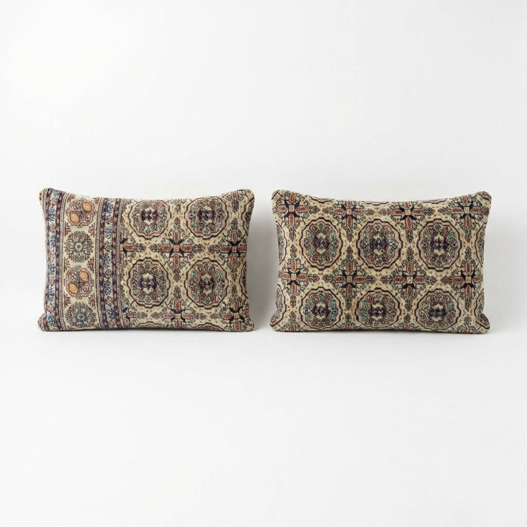 Rug Pillow Cover Set of 2 | 16'' x 24'' - Main
